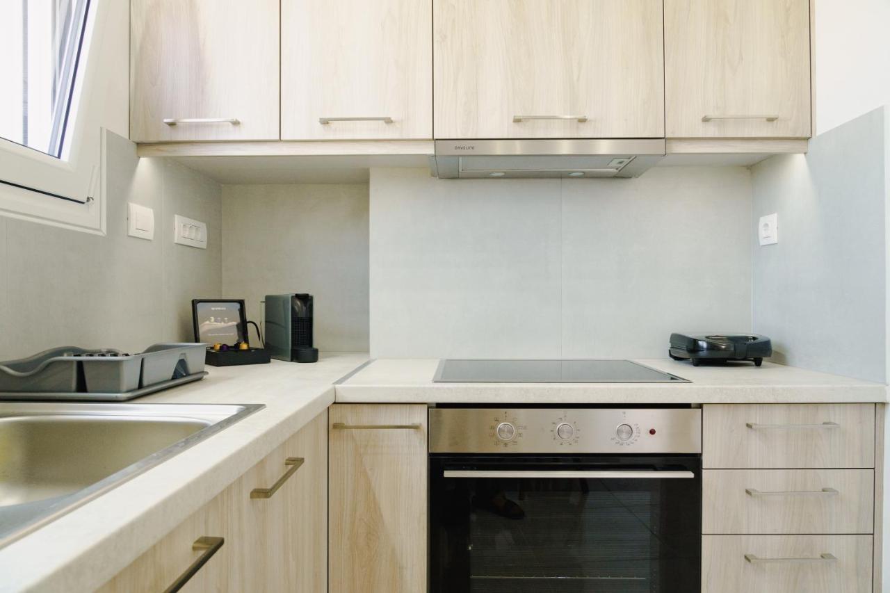 Edel Luxury Apartments Hriszí Aktí Haniá Kültér fotó
