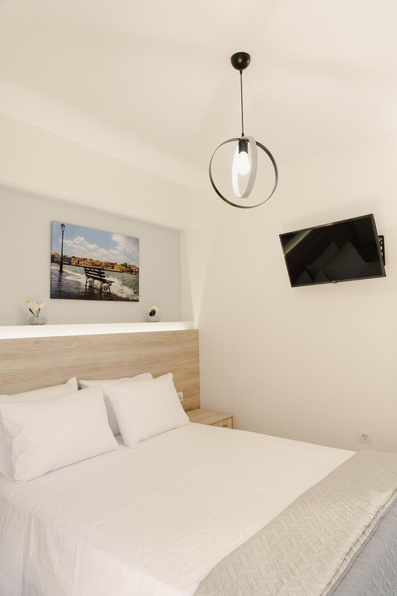 Edel Luxury Apartments Hriszí Aktí Haniá Kültér fotó