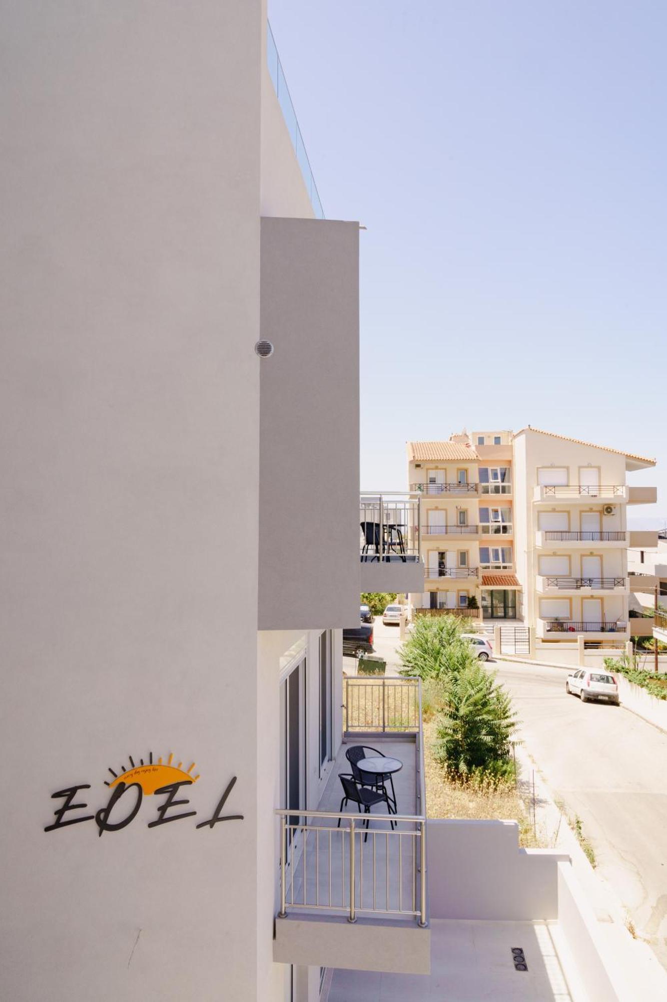 Edel Luxury Apartments Hriszí Aktí Haniá Kültér fotó
