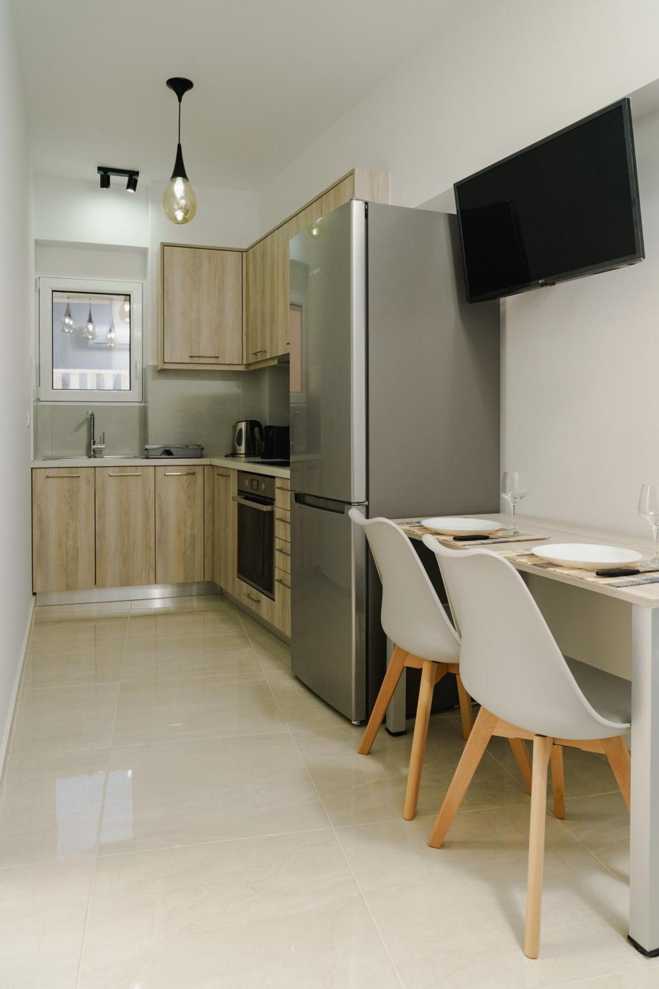 Edel Luxury Apartments Hriszí Aktí Haniá Kültér fotó