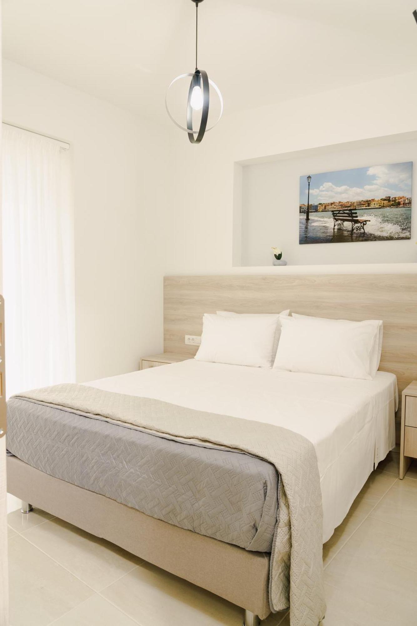 Edel Luxury Apartments Hriszí Aktí Haniá Kültér fotó