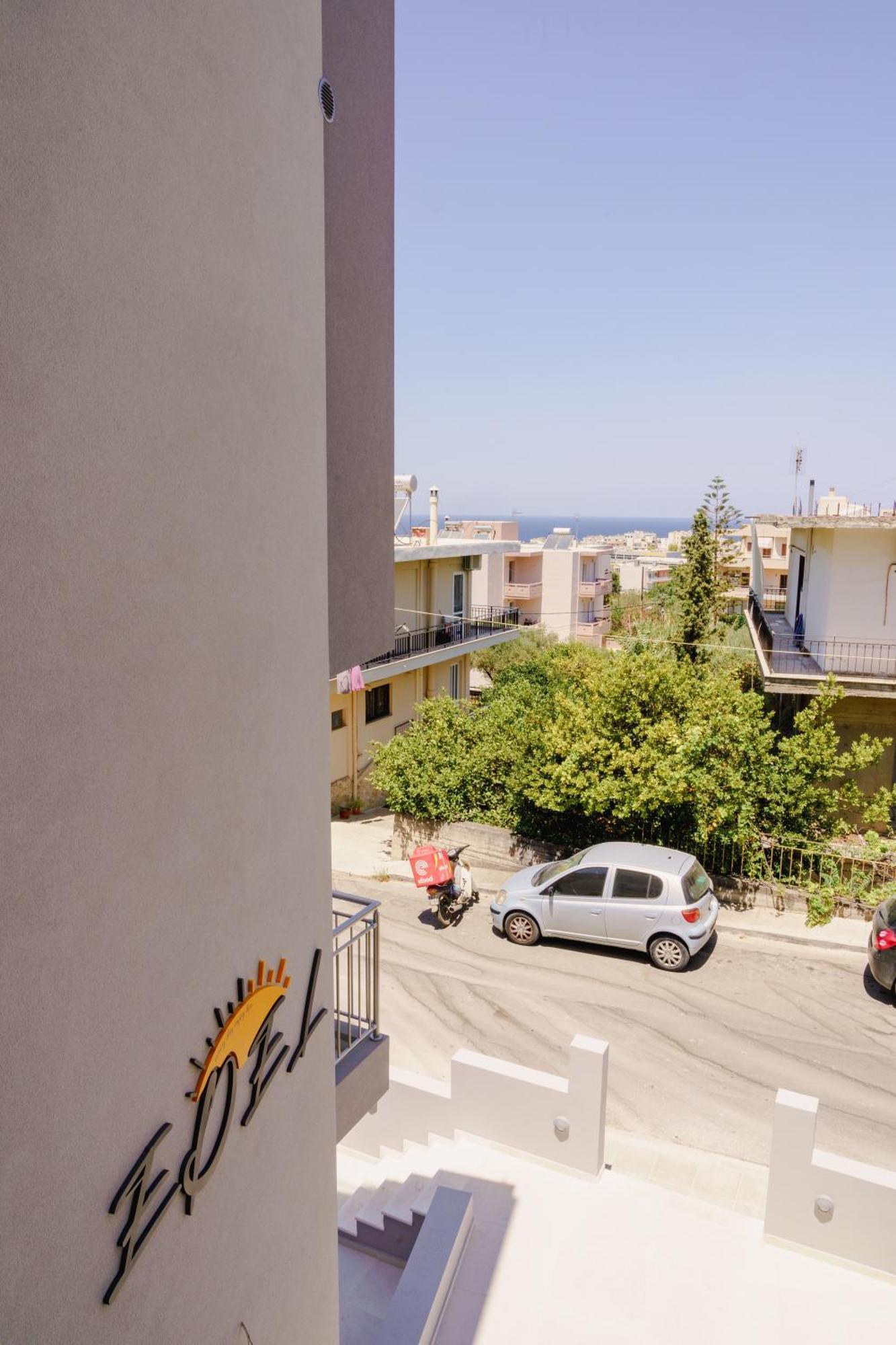 Edel Luxury Apartments Hriszí Aktí Haniá Kültér fotó