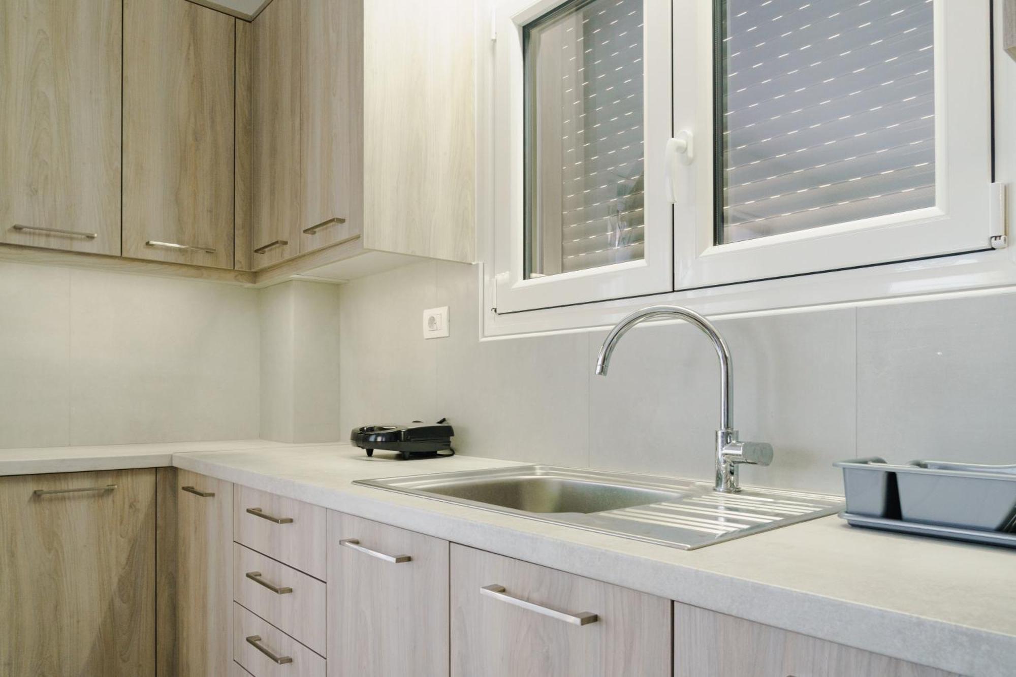 Edel Luxury Apartments Hriszí Aktí Haniá Kültér fotó