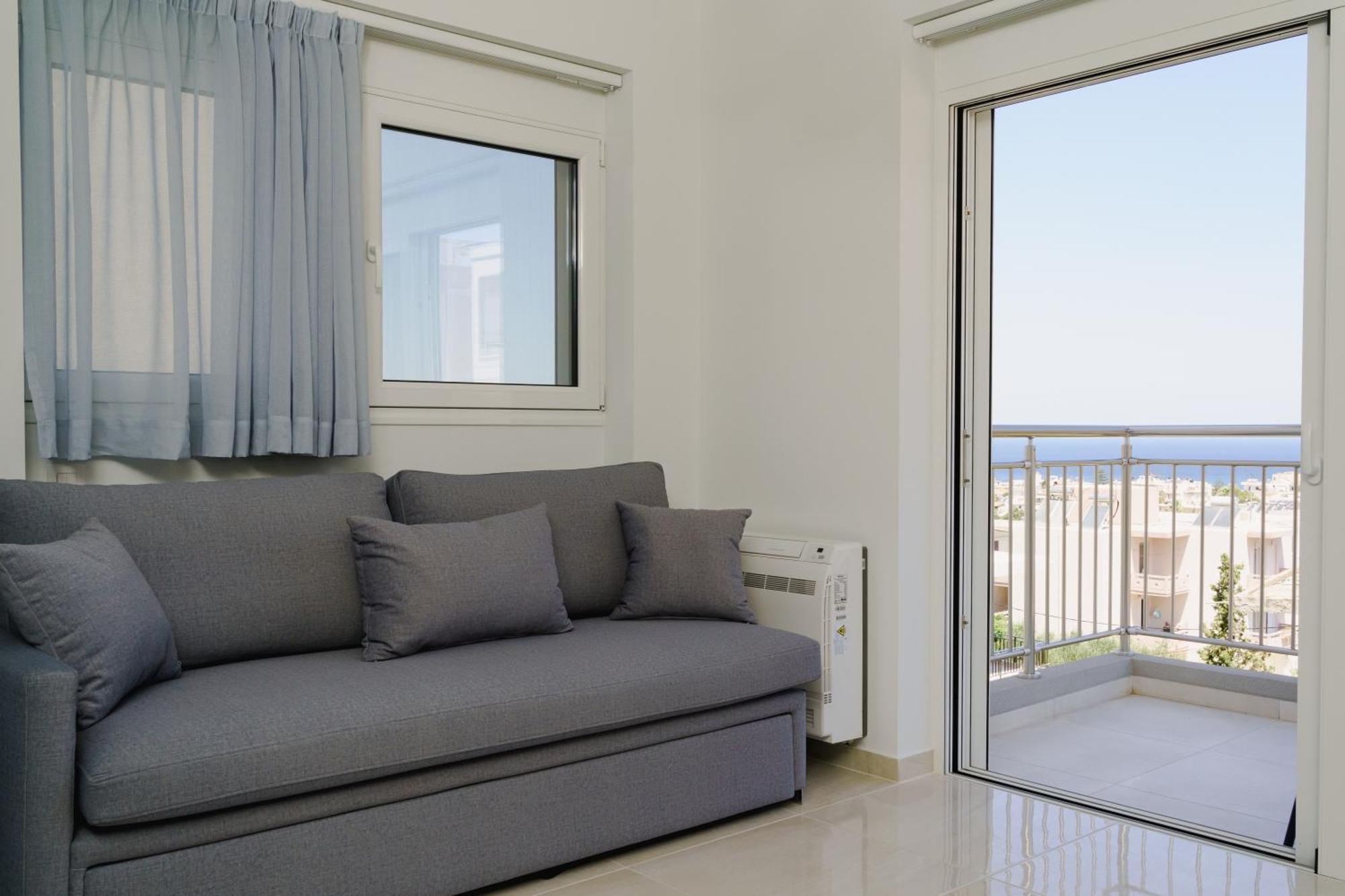 Edel Luxury Apartments Hriszí Aktí Haniá Kültér fotó