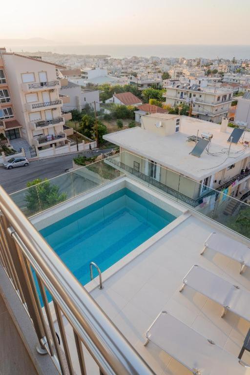 Edel Luxury Apartments Hriszí Aktí Haniá Kültér fotó