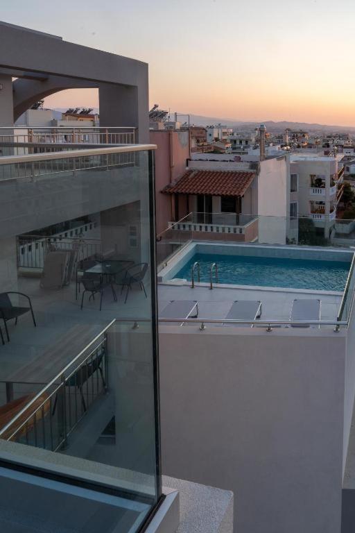 Edel Luxury Apartments Hriszí Aktí Haniá Kültér fotó