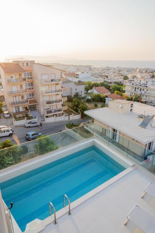 Edel Luxury Apartments Hriszí Aktí Haniá Kültér fotó