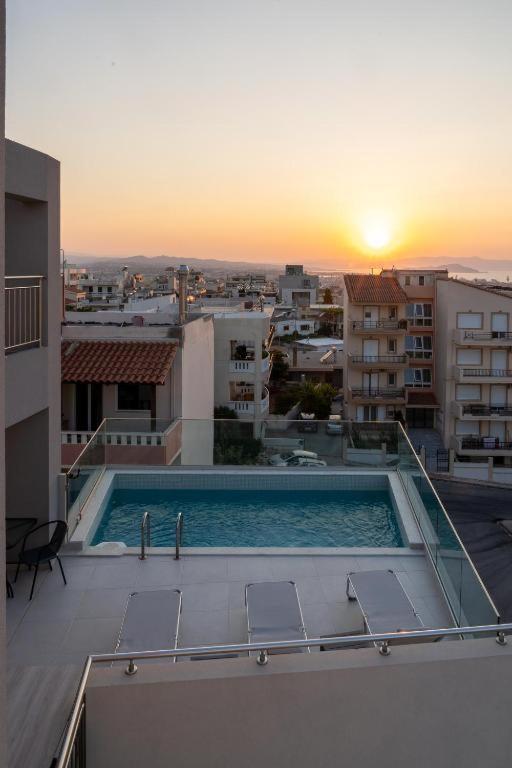 Edel Luxury Apartments Hriszí Aktí Haniá Kültér fotó