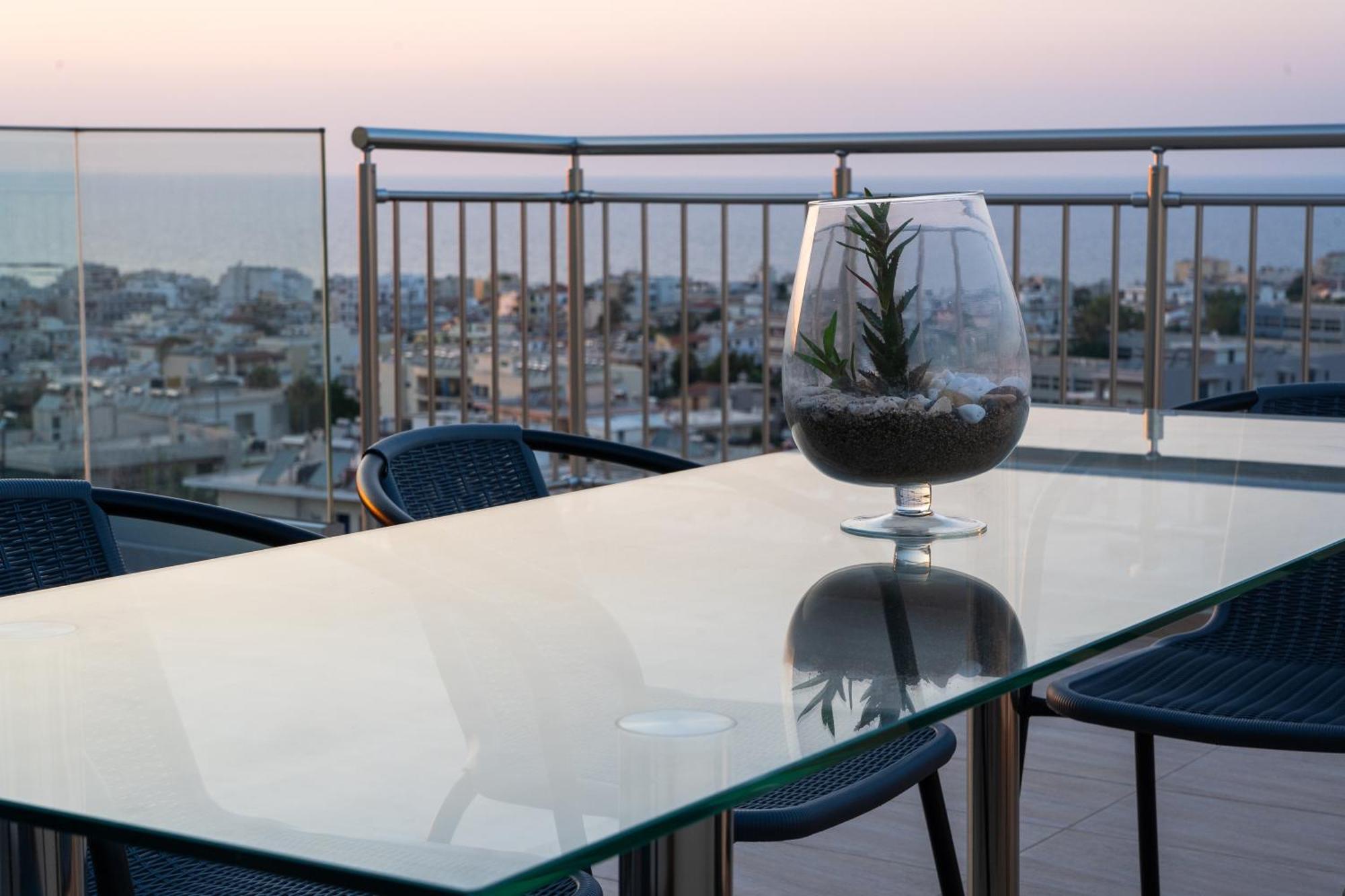 Edel Luxury Apartments Hriszí Aktí Haniá Szoba fotó